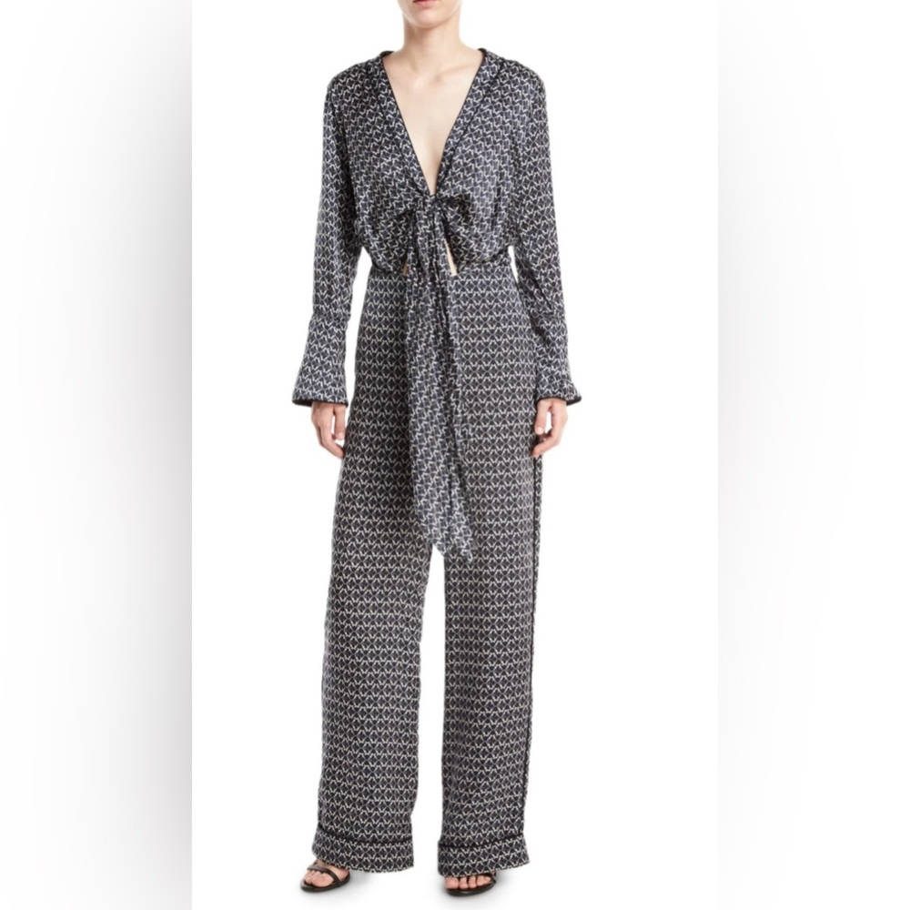 Johanna Ortiz Printed Jumpsuit